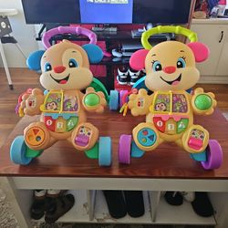 Fisher Price Boy And Girl Walker Toys
