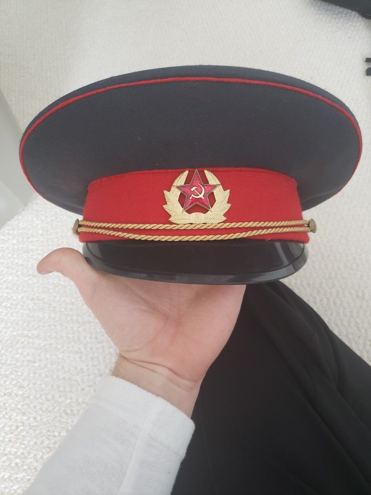 Ukrainian Soviet Era Captains Hat