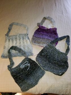 Knitted Purses