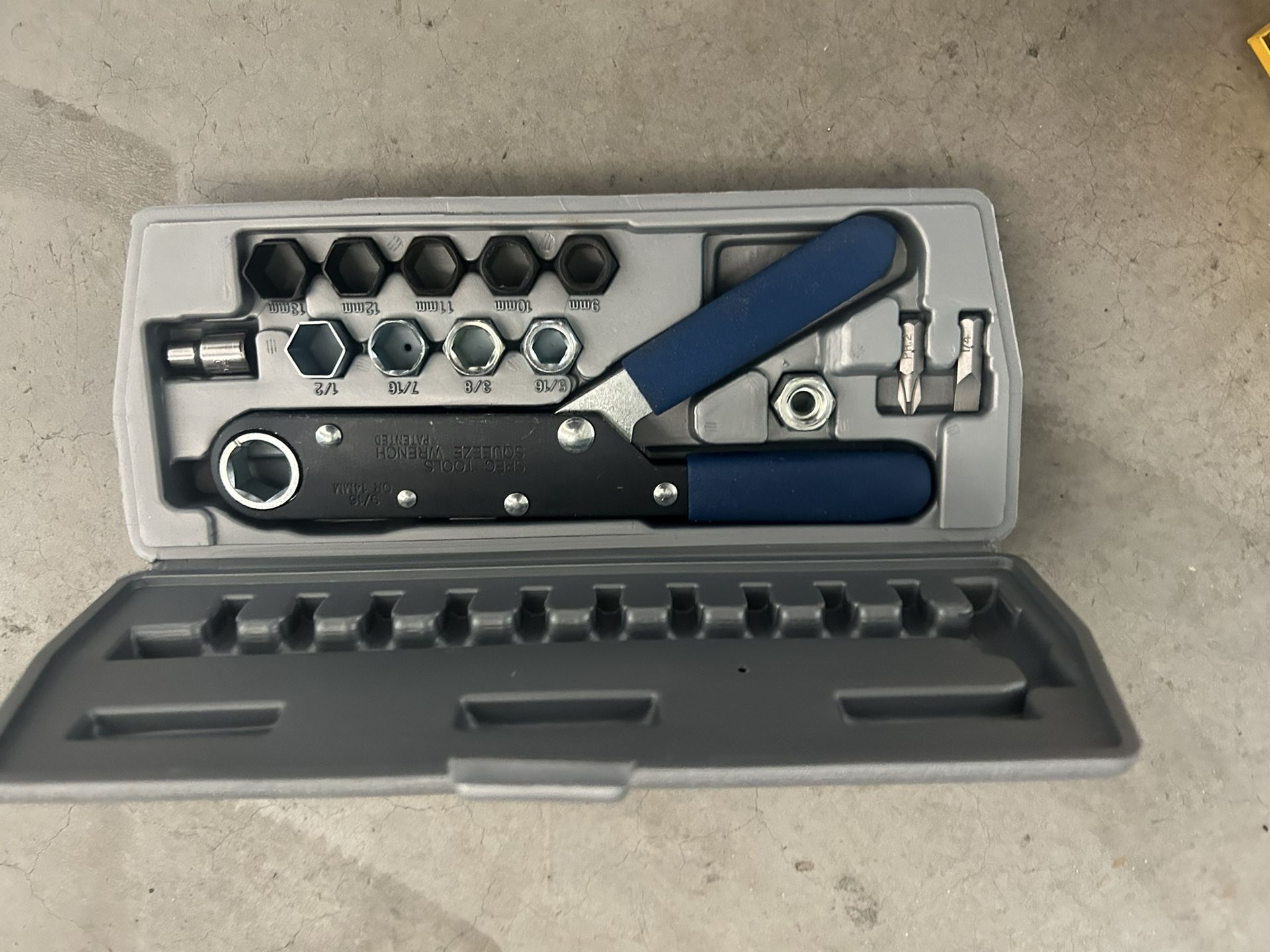 Squeeze Wrench Set