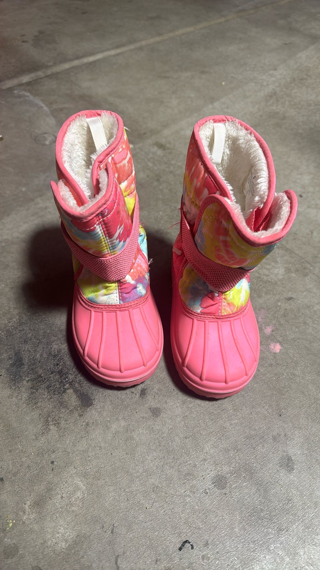Toddler Girl Snow Boots Size 8