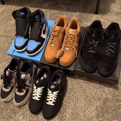 JORDANS & NIKES (size 12 lot)