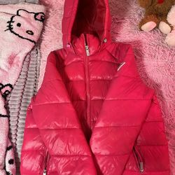 Pink guess woman jacket 