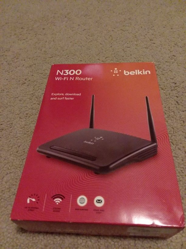 Belkin N300 Wifi N Router