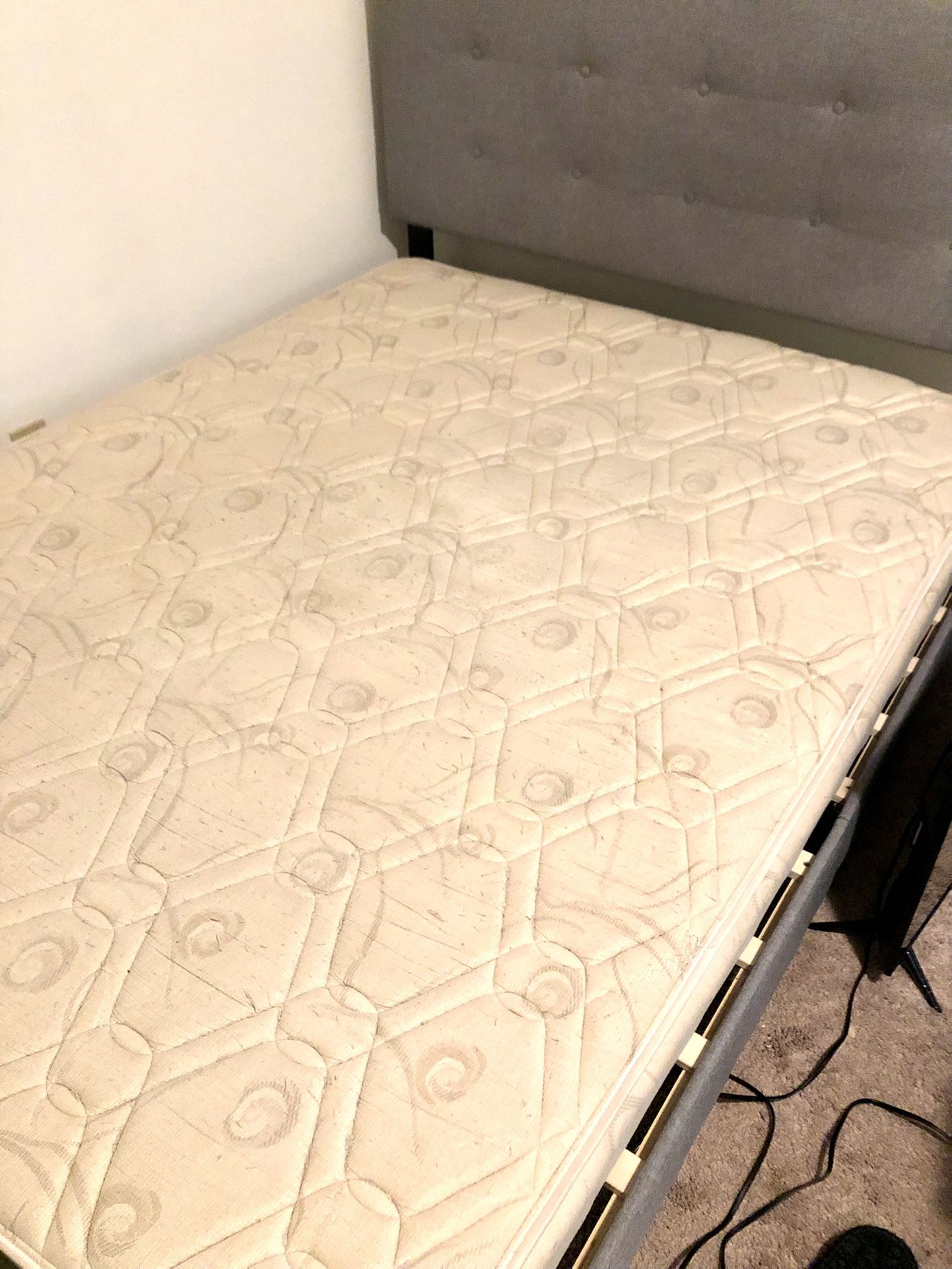 Queen size Mattress and Frame