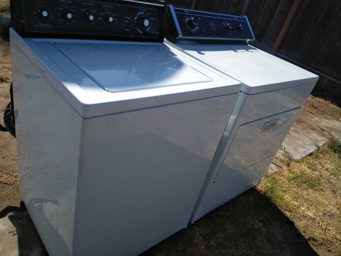 Lavadora y secadora Kenmore / Kenmore washer and dryer set