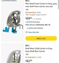 New Bike Infant Carrier 