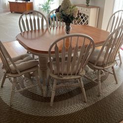 Table And Six Chairs
