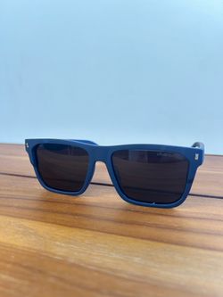Navy blue lv designer glasses