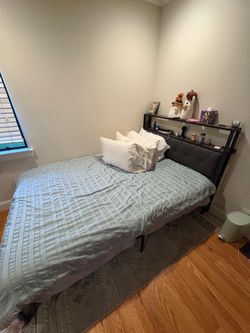 Bed and Bed frame
