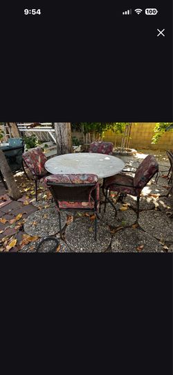 Dining set outdoor