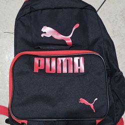 New Puma Backpack/lunch Bag