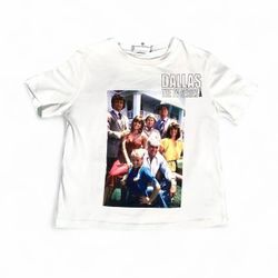 ZARA Dallas the TV Series Join Life Ecofriendly Cotton Graphic T-Shirt Small    #dallastvshow #tvseries #popculture #trendy