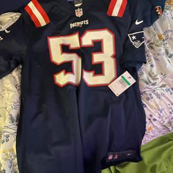 Patriots VanNoy New Jersey With Tags