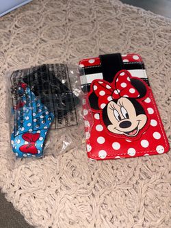 Minnie Mouse Wallet + Lanyard