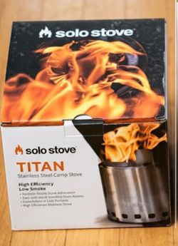 Solo Stove Titan Portable Wood-Burning Camp Stove – New in Box