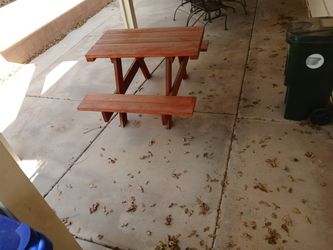 Pic Nic Table Wood