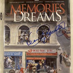 Dennis Eckersley , Paul Molitor Autographed Magazine with COA 