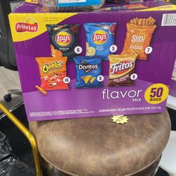 Chips 50 Pcs Lays Chips Box