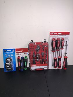 Set of Tools Screwdrivers, Hex Keys, Measuring Tapes NEW 