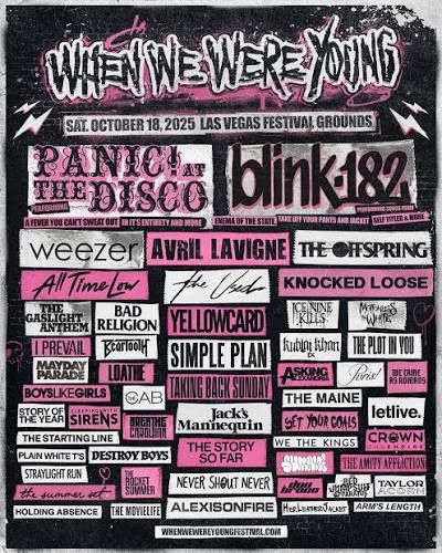 When We Were Young SATURDAY GA TICKET