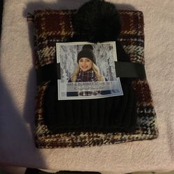 Beanie and scarf set