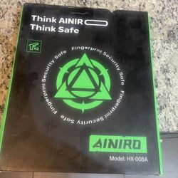 New Ainiro Fingerprint HX-008a Gun Safe 2X