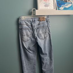 Faded Blue Denim Jeans