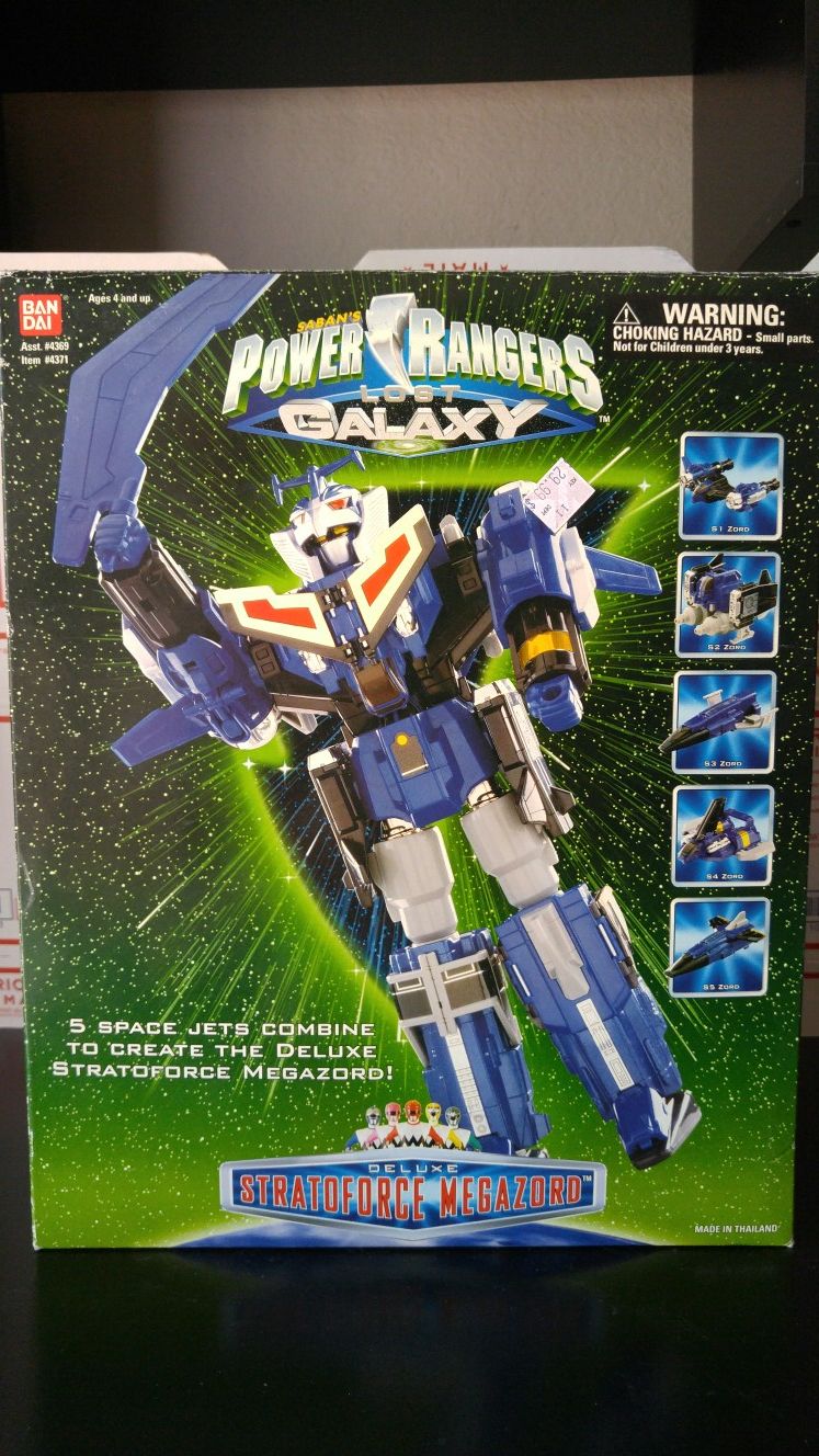 Power Rangers Lost Galaxy Stratoforce Megazord