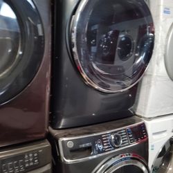 G.E. WASHER AND GAS DRYER EVERYTHING GOOD.