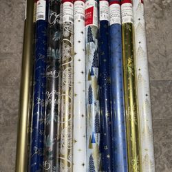 Christmas Wrapping Paper Rolls (10)