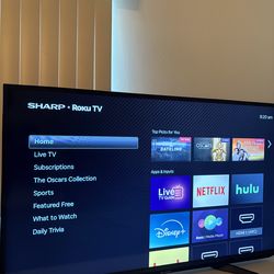 43in Sharp Roku Tv