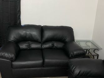 Signature Design Sofa and Loveseat - Black