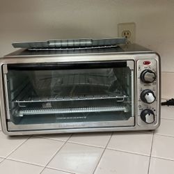 Hamilton beach six slice sure- crisp air fryer toaster oven