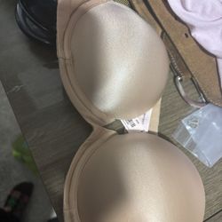 Victoria Secret Strapless Bra 32 C 