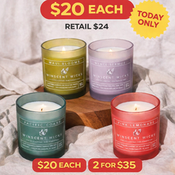 👉 New Winscent Wicks Scented Candles $20 Sherman Oaks