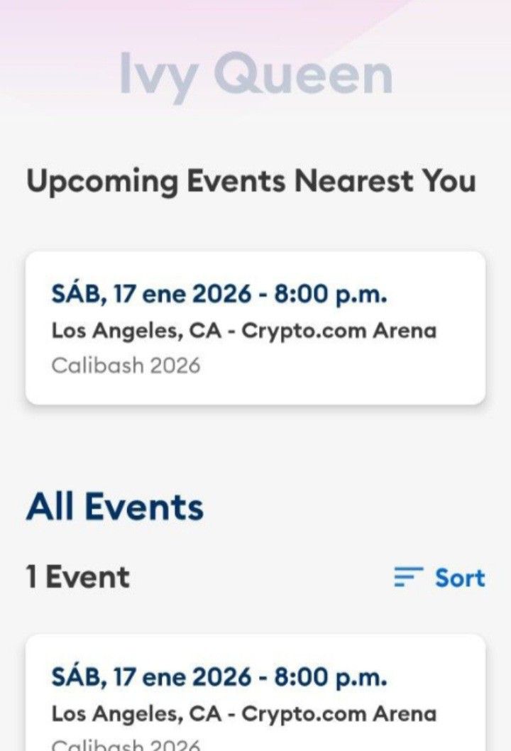 Calibash Tickets En Seccion Abajo Premiere