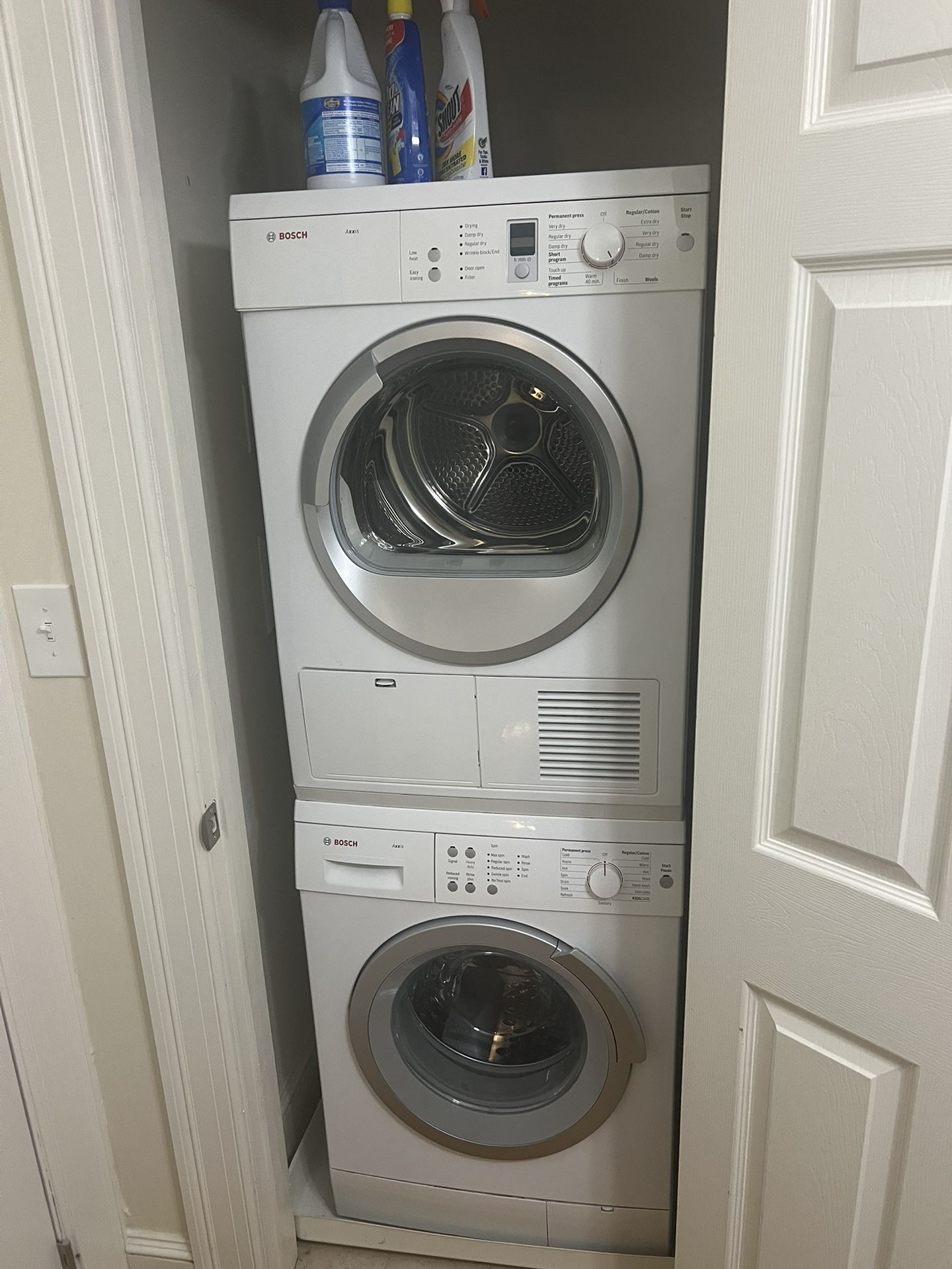 Bosch Washer & Ventless Dryer