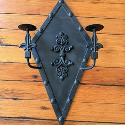 Goth Wall Candle Holder 