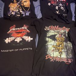 Band And Rapper T Shirts All Size Small 