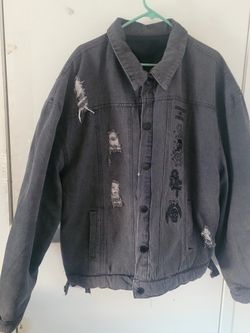 Assholes Live Forever  Jean Jacket
