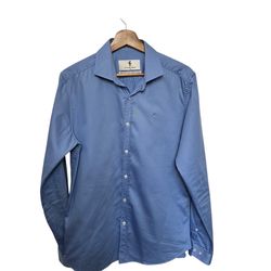 Father & Son’s Blue Button up