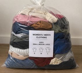 Bulk bag woman’s clothing