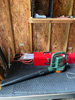 Electric Leaf Blower Vac Mulcher