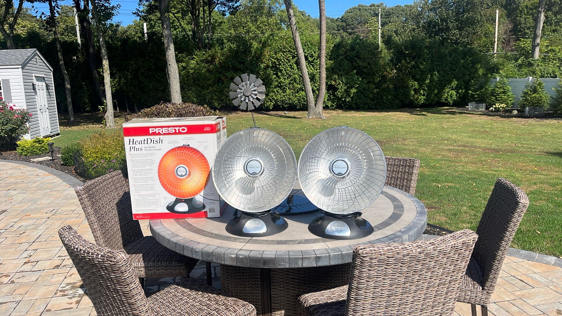 PRESTO HEATDISH PLUS PARABOLIC ELECTRIC HEATER