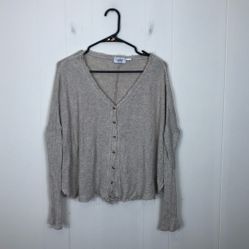 Urban Outfitters Out From Unde Waffle Knit Cardigan Sz XS