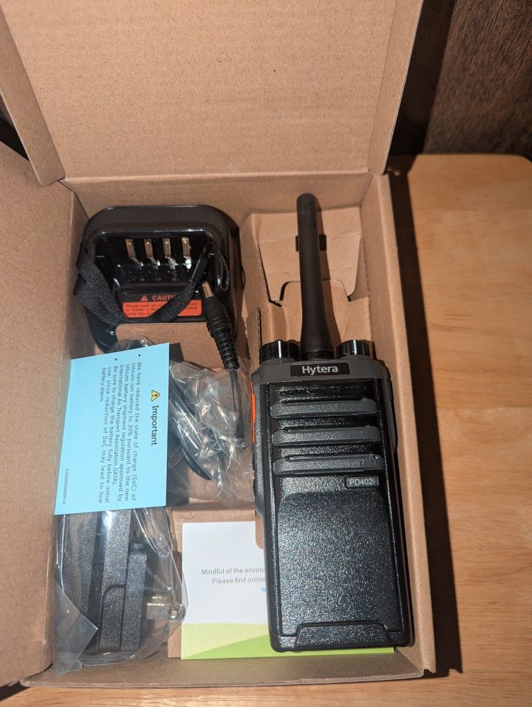 Hytera 402i Digital 2 Way Radio Pair New