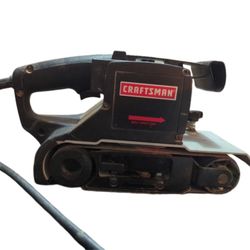 Craftsman (contact info removed)51 3x21" Electric Belt Sander 7.5 Amp 1300 FPM USA Made WORKS