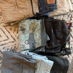 Men’s Shorts And Pants Size 34 