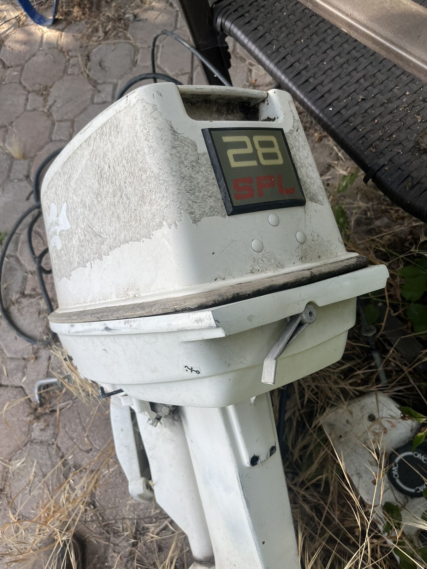 Johnson 28hp outboard motor